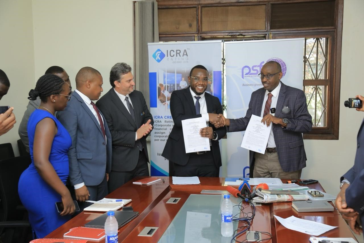 MOU SIGNED WITH THE PRIVATE SECTOR FOUNDATION OF UGANDA 